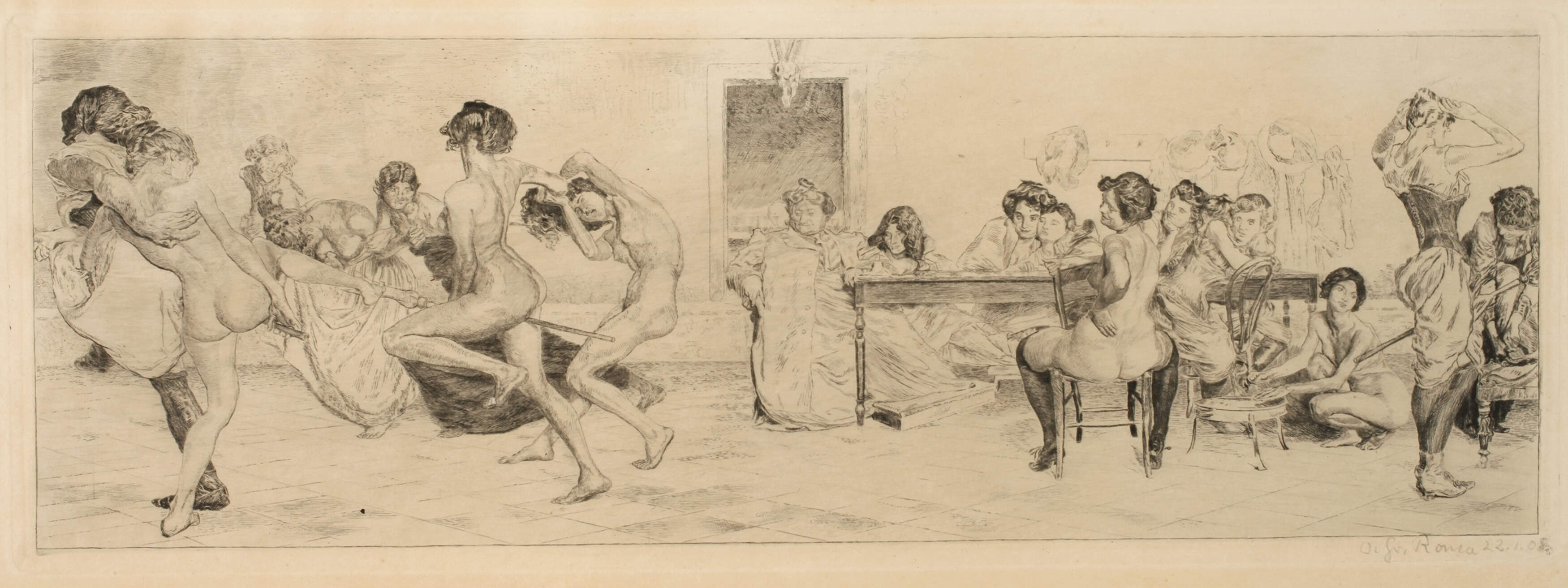 Otto Greiner, "Hexenschule"