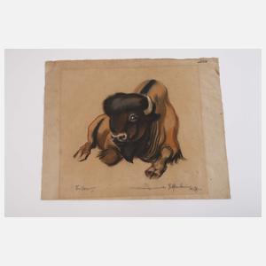 Walter Helfenbein, "Bison"