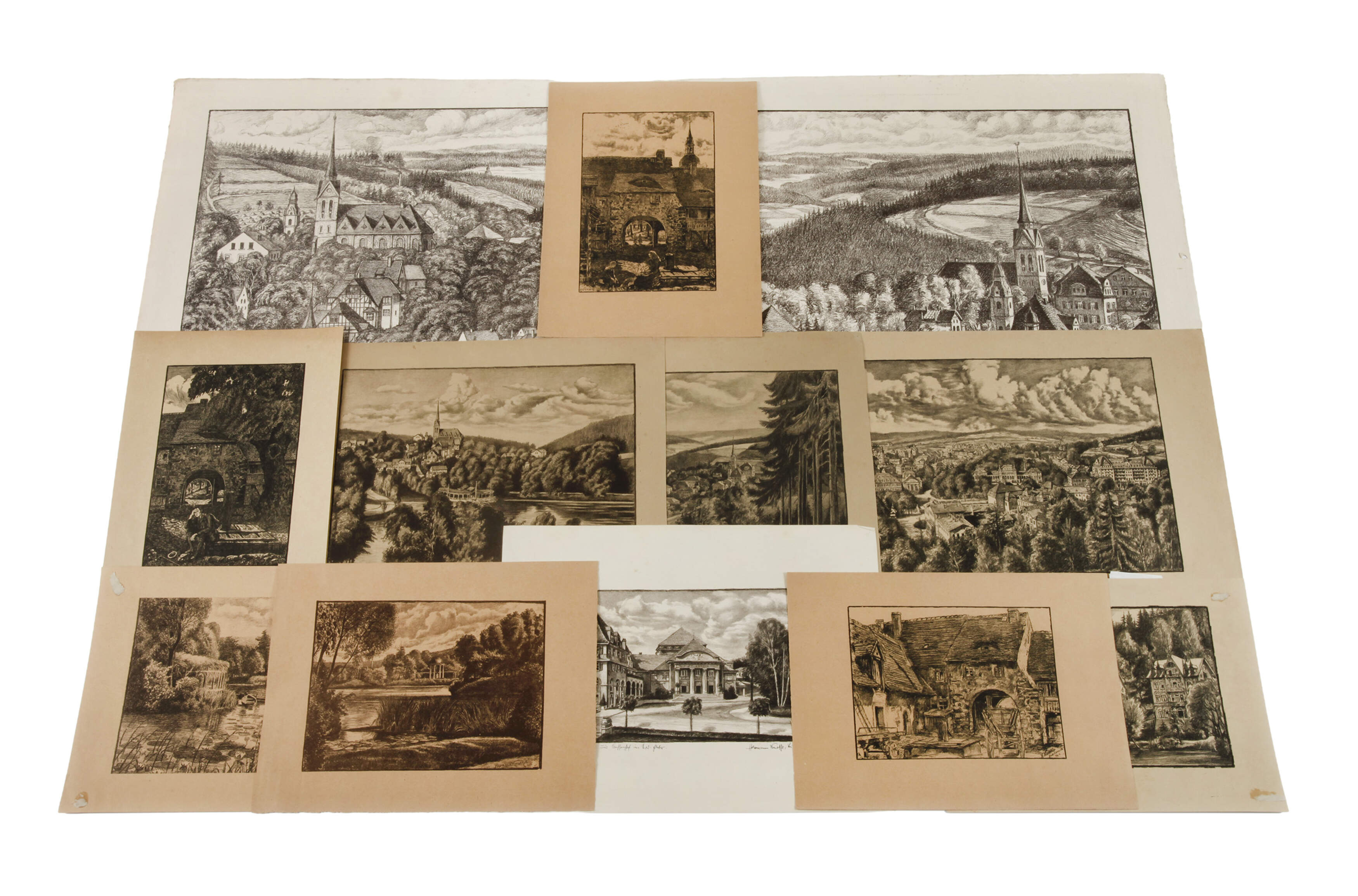 Hermann Knothe, Graphikkonvolut Bad Elster