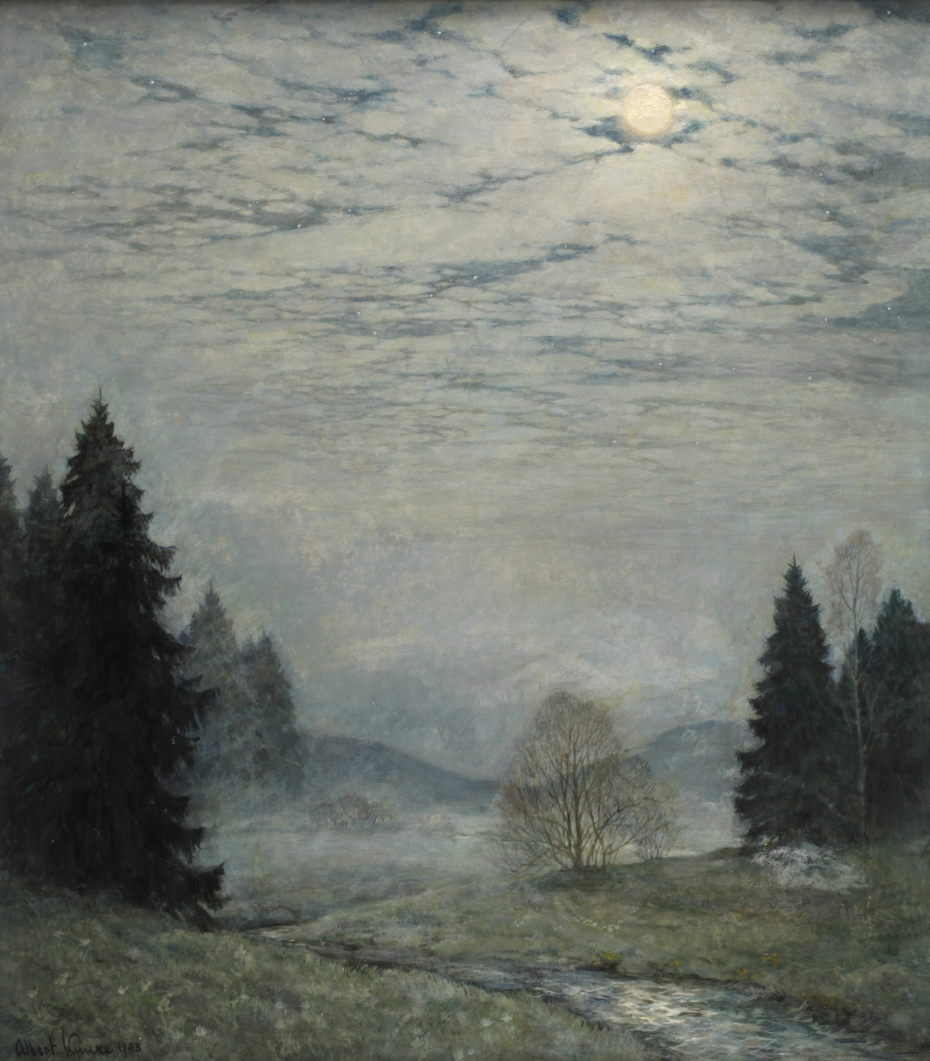 Albert Kunze, "Frühlingsnacht" GDK 1943