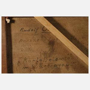 Rudolf Otto, "Kartoffelernte im Sudetengau" GDK 1942