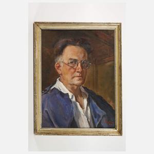 Rudolf Scheffler, Selbstportrait