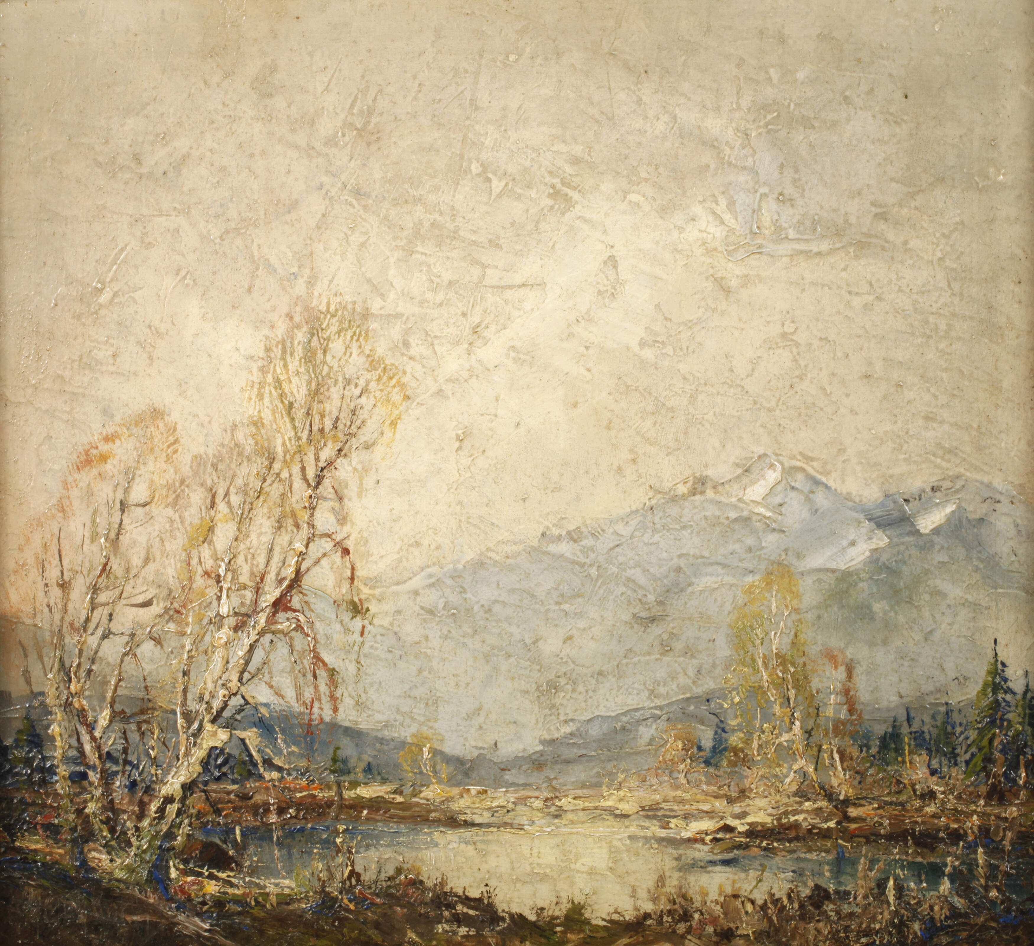Adolf Schuhknecht, Alpenlandschaft