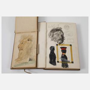 Otto Westphal, Paar Skizzenbücher