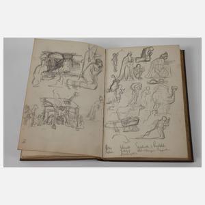 Otto Westphal, Paar Skizzenbücher