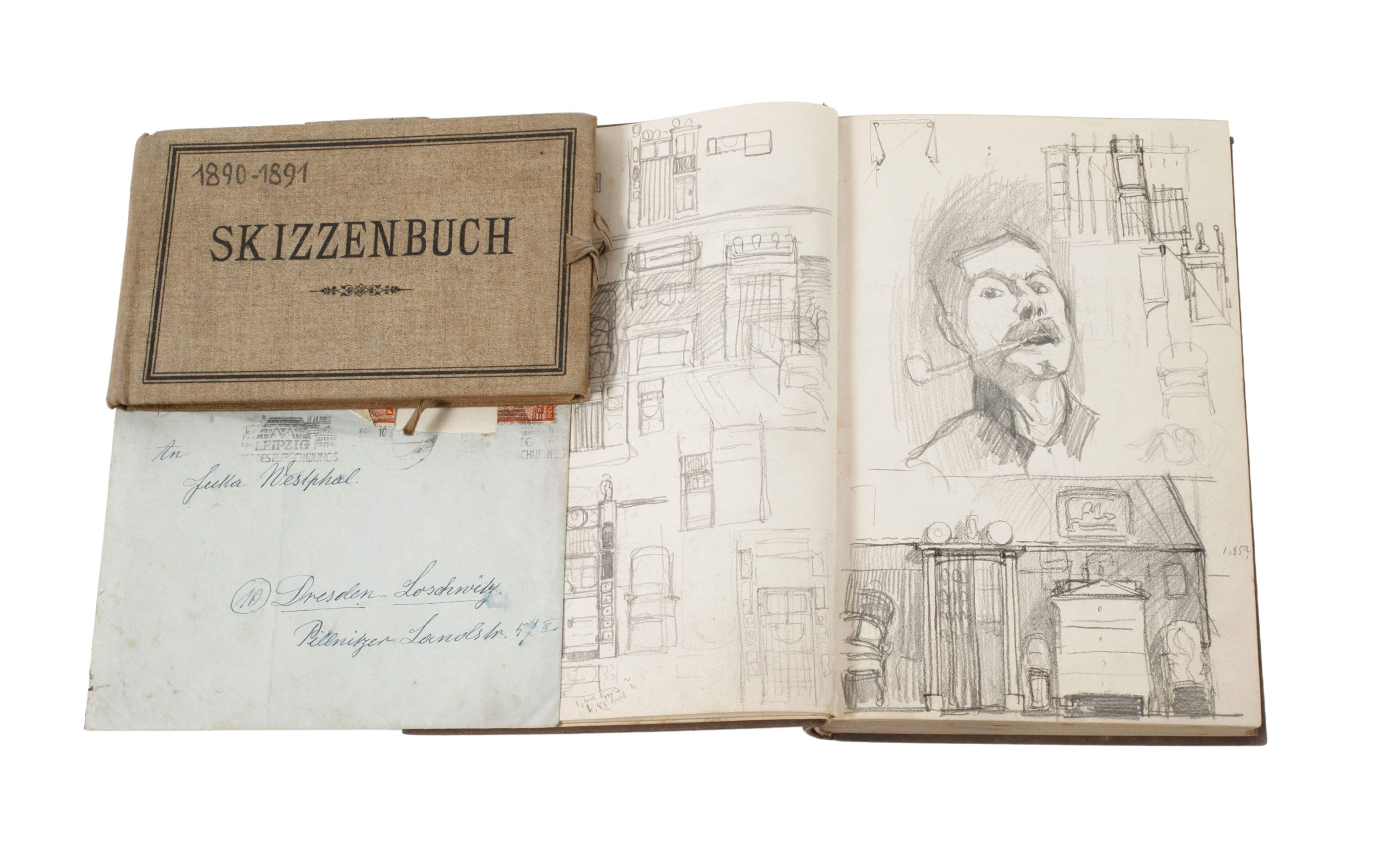 Otto Westphal, Paar Skizzenbücher