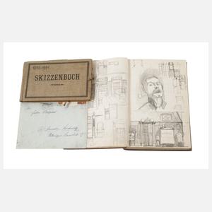 Otto Westphal, Paar Skizzenbücher