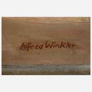 Alfred Winkler, Ansicht von Dresden