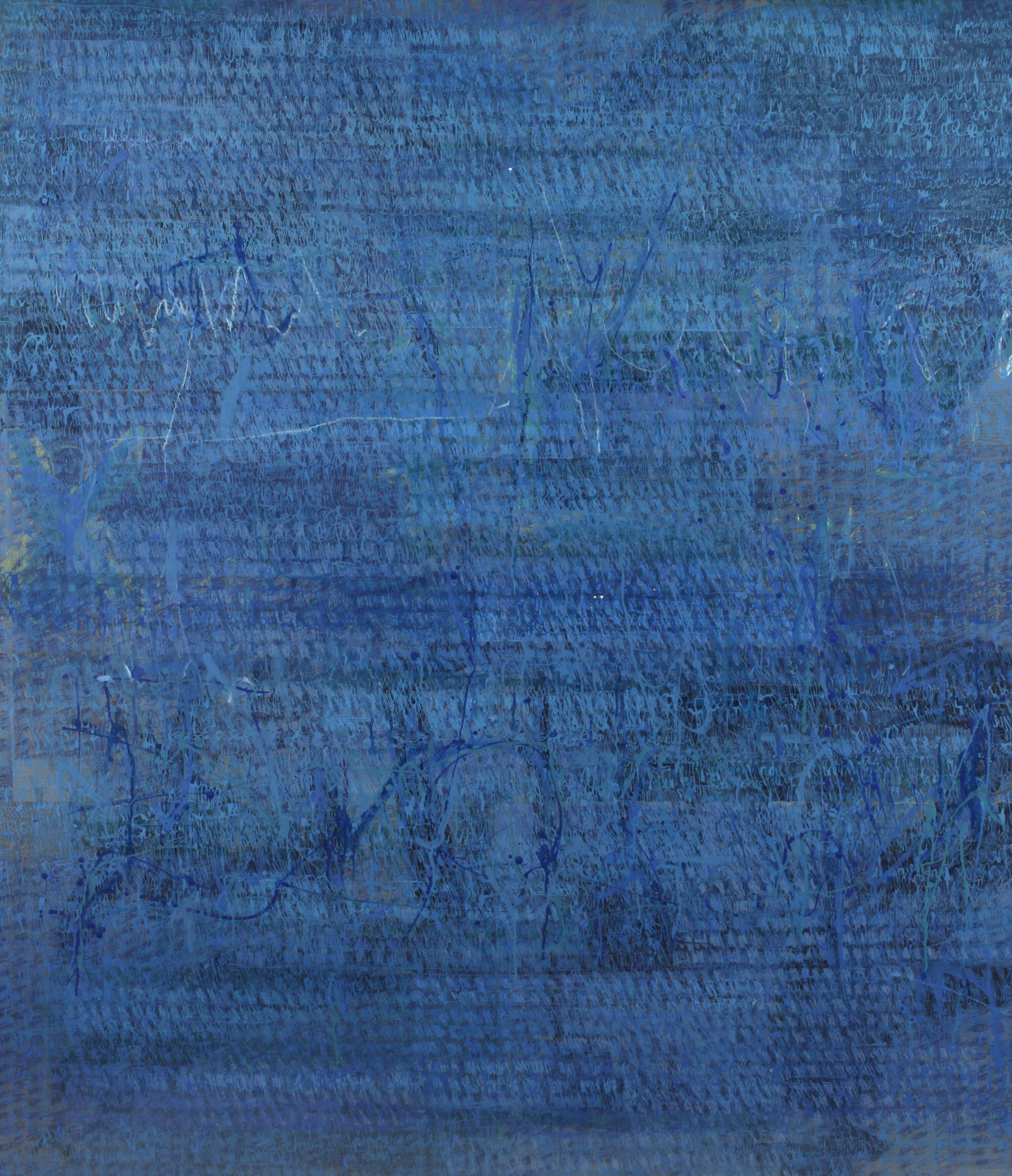 Wolfgang E. Biedermann, Blaue Komposition