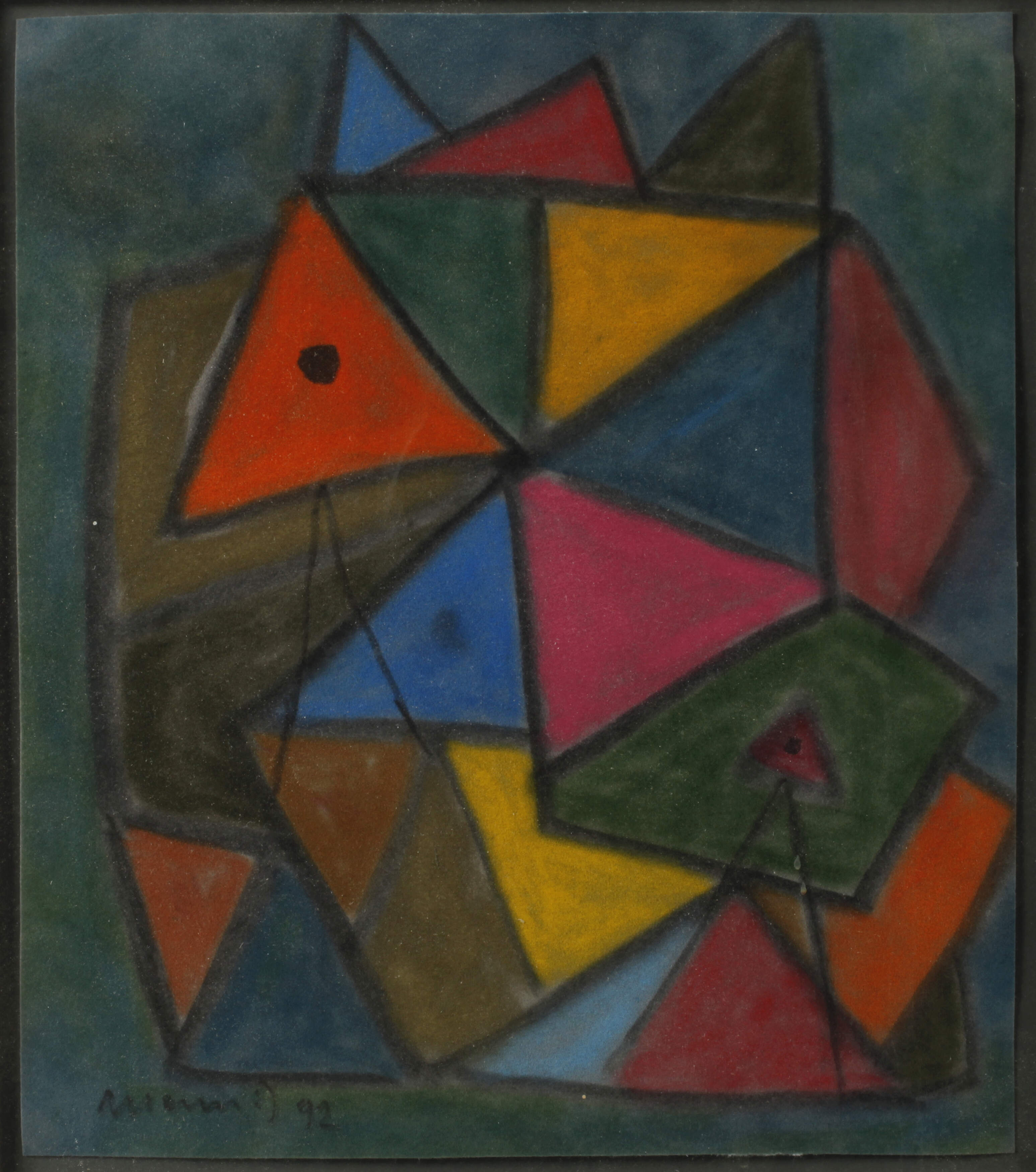 Albert Hennig, Abstrakte Komposition