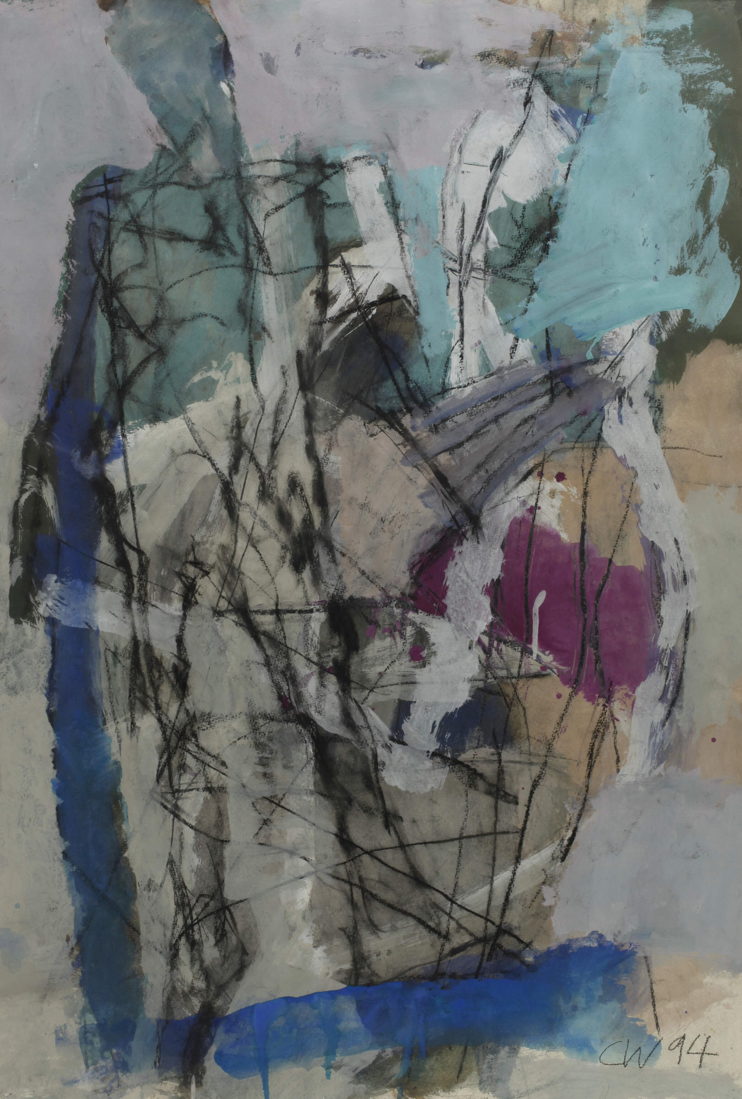 Carl Heinz Westenburger, attr., Figurative Komposition