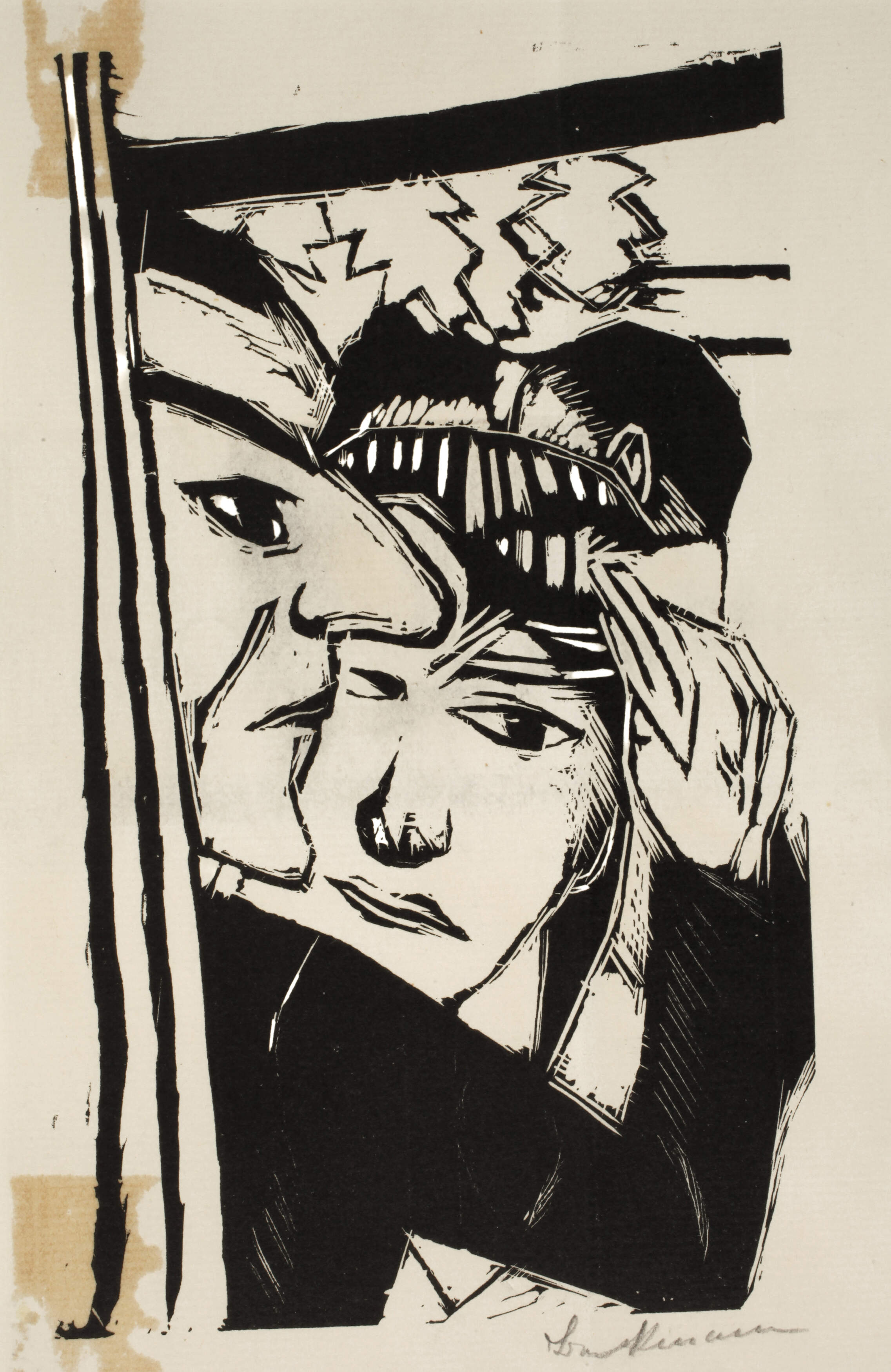 Max Beckmann, "Tanzendes Paar"