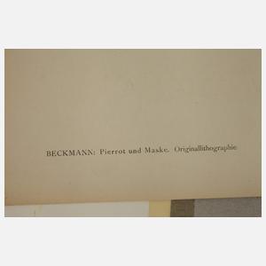 Max Beckmann, "Pierrot und Maske"