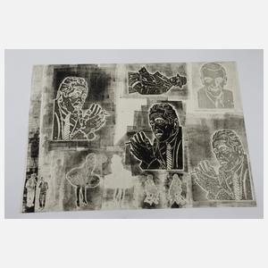 Helga Schmidt-Römhild, Acht großformatige Arbeiten