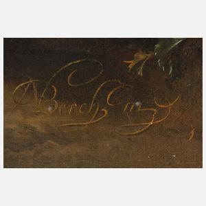 Nicolaes von Berchem, Ein Hirte mit seiner Herde