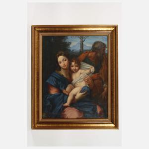 Stanislao Ferrazzi, "Heilige Familie" nach Maratta