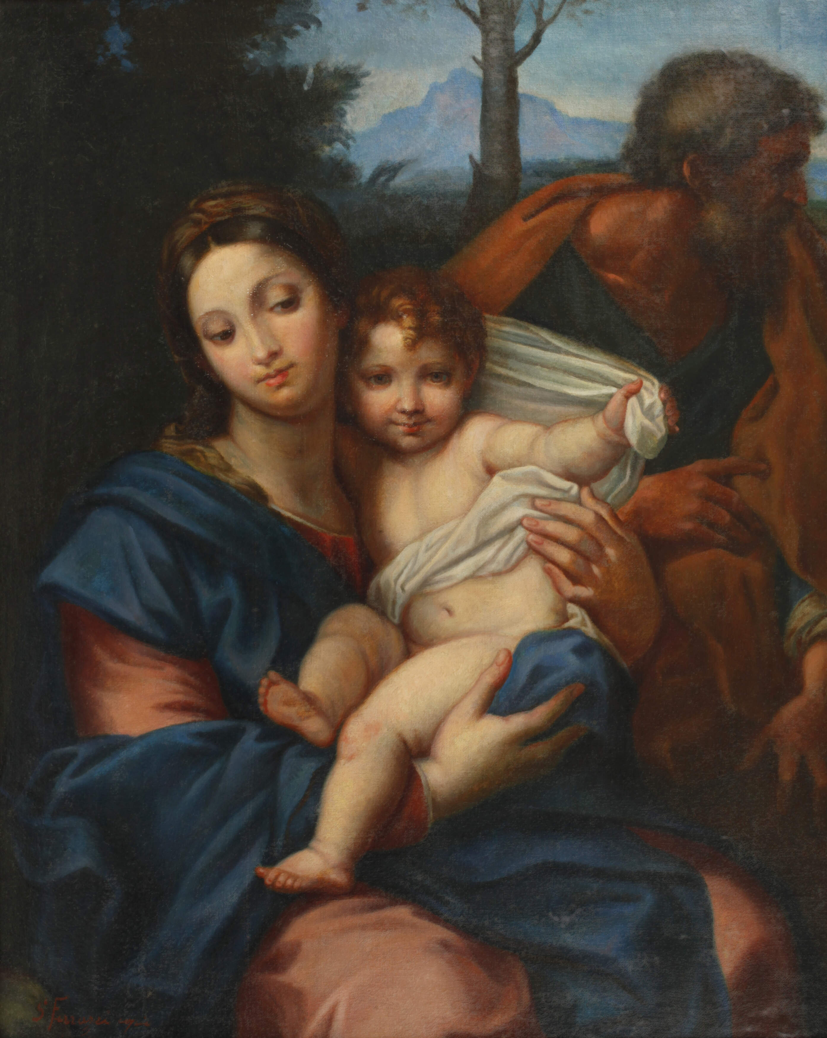 Stanislao Ferrazzi, "Heilige Familie" nach Maratta