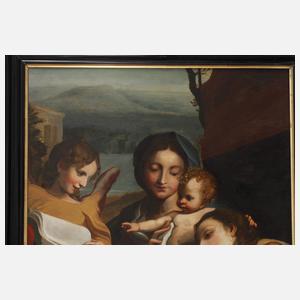 "Madonna des Heiligen Hieronymus" nach A. da Correggio