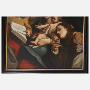 "Madonna des Heiligen Hieronymus" nach A. da Correggio