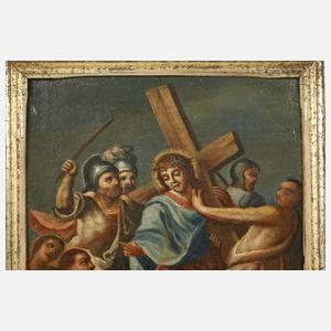 Kreuztragung von Jesus