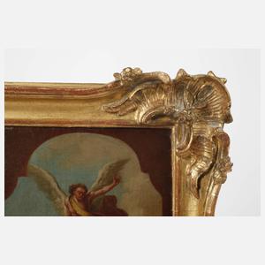 Gemälde mit zwei religiösen Szenen