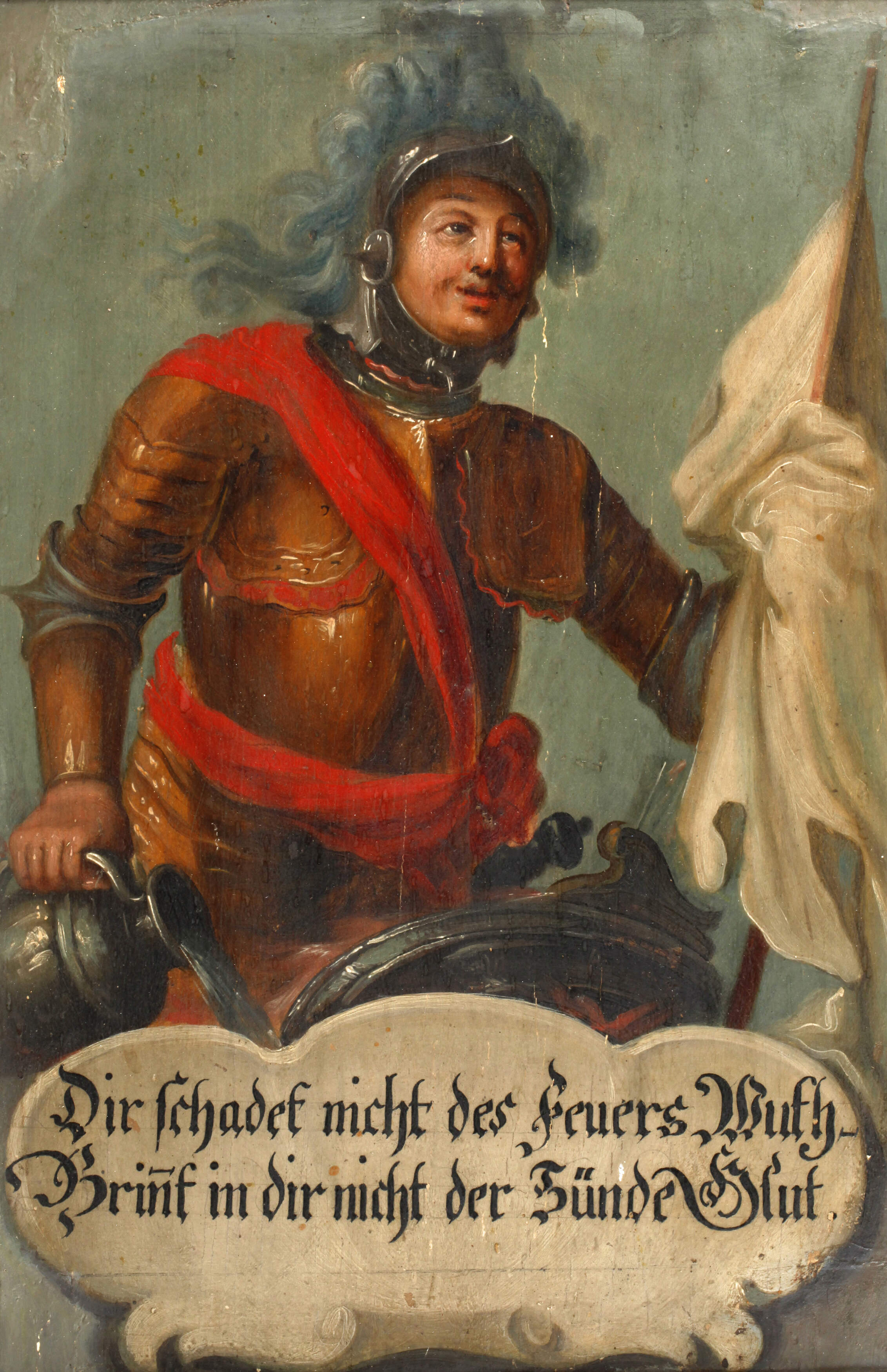 Andachtsbild des Heiligen St. Florian