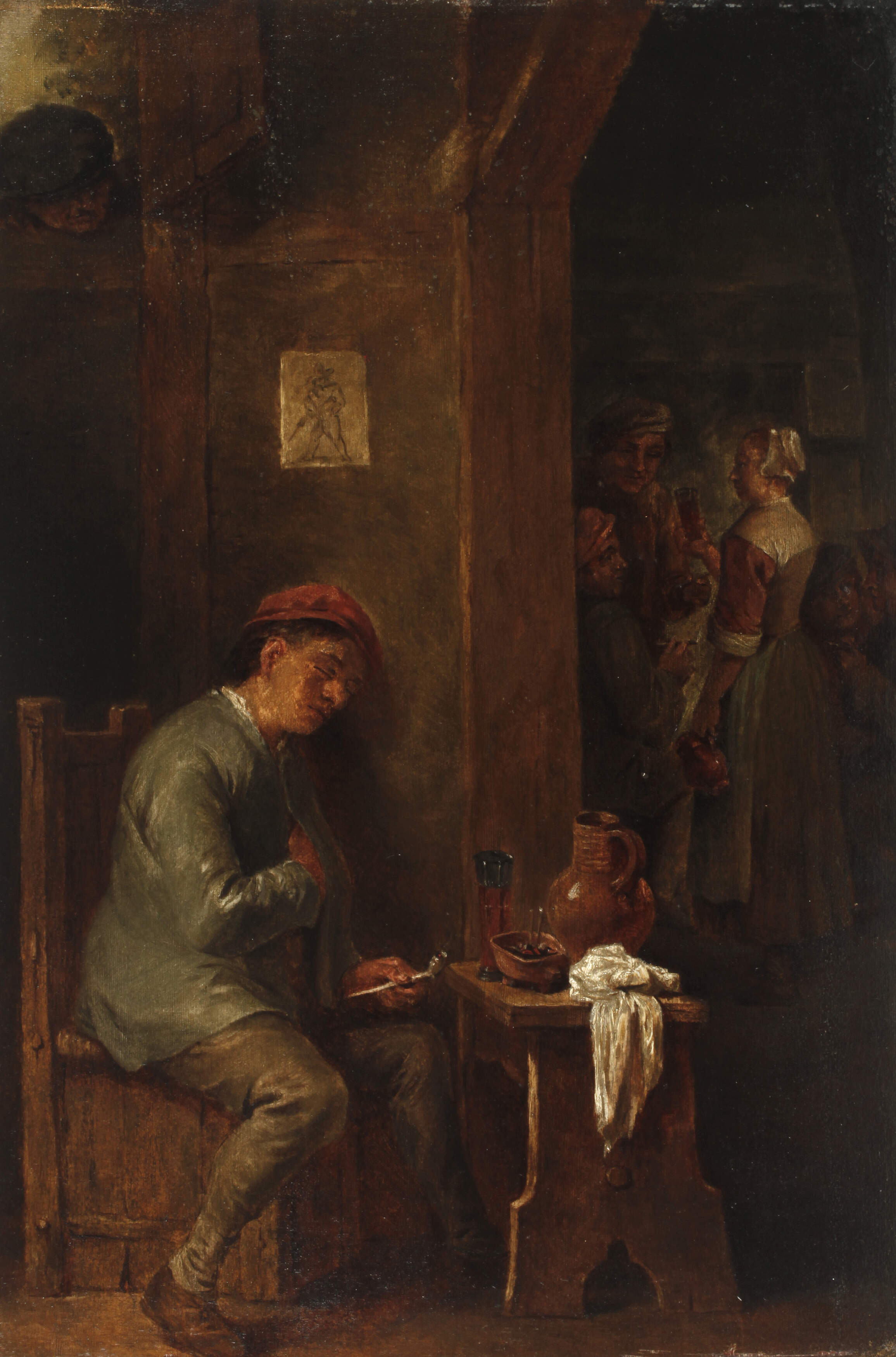 Der schlafende Zecher