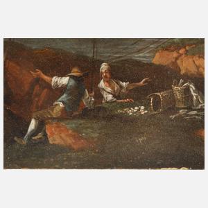 Segelschiffe an der Küste