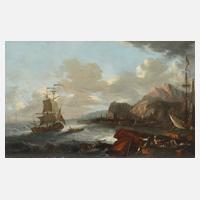 Segelschiffe an der Küste111