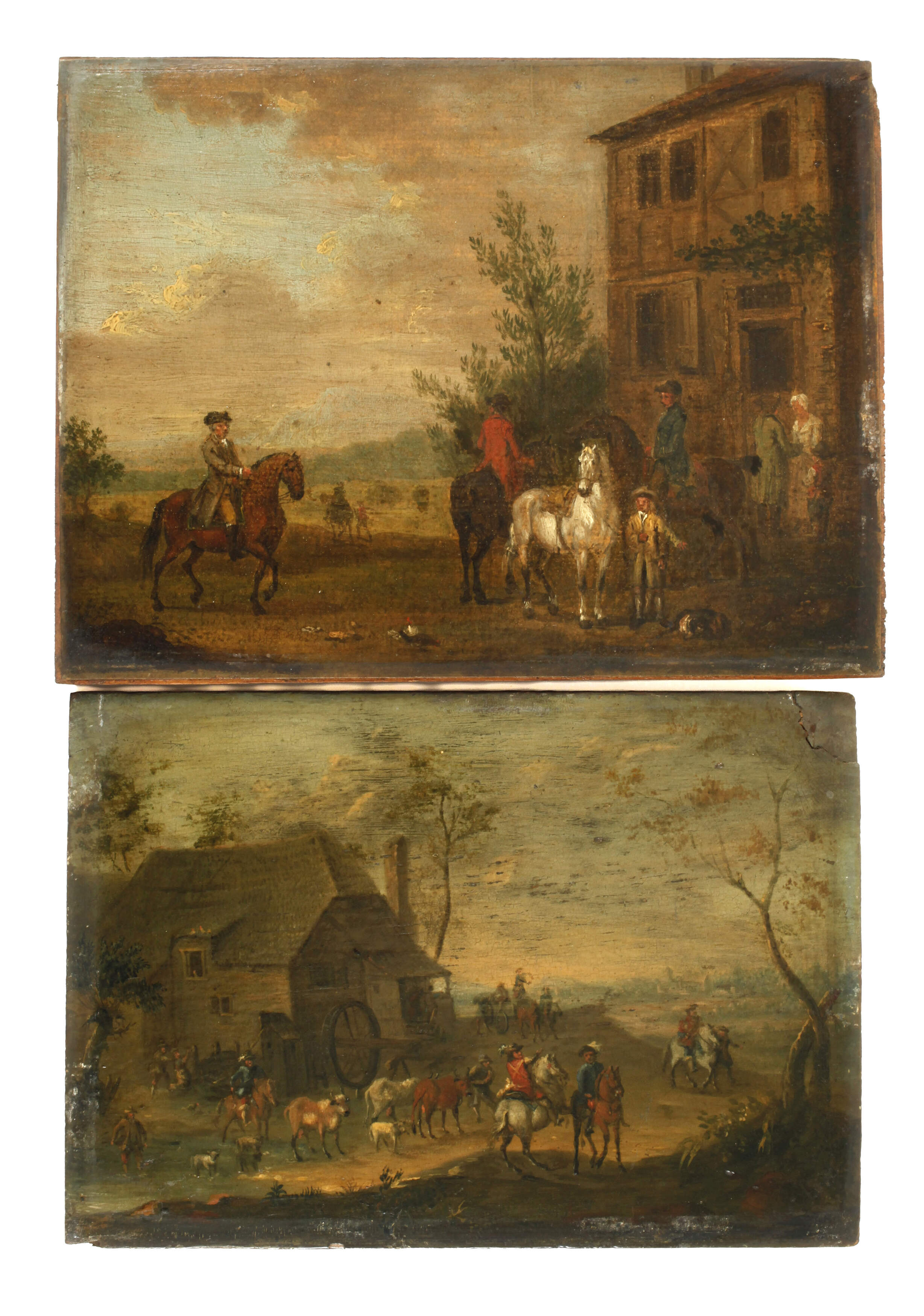 Paar kleine Barockbilder