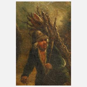 Thomas Barker of Bath, attr., Auf der Dorfstraße