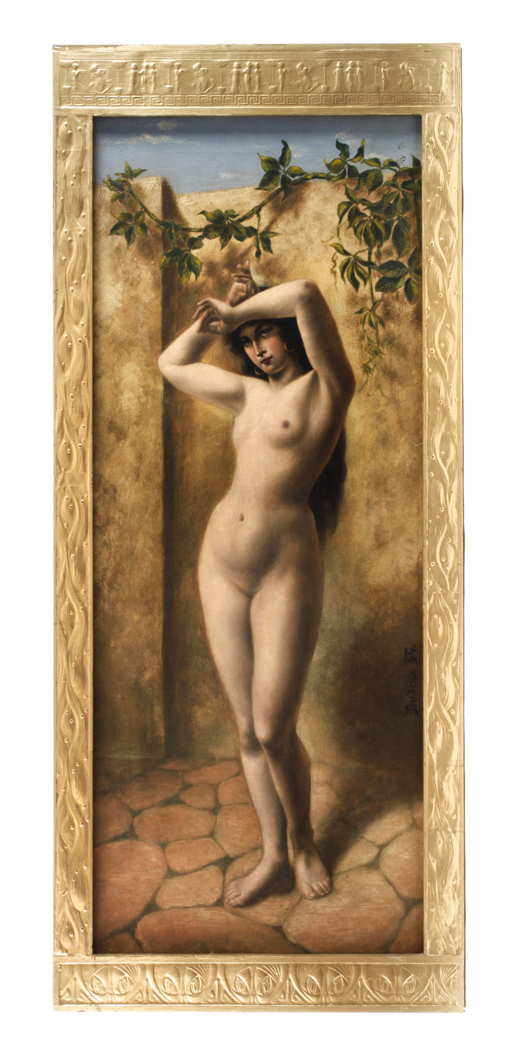 Tony Binder, attr., Nackte Orientalin