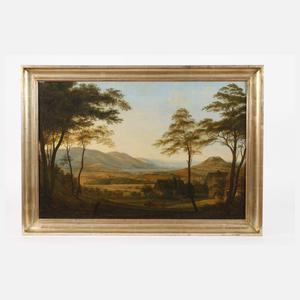 Johann Anton Castell, attr., Landschaft bei Teplitz