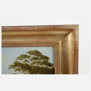 Johann Anton Castell, attr., Landschaft bei Teplitz