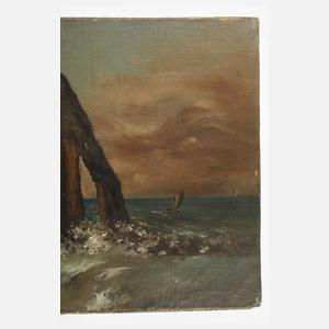 Gustave Courbet, d Ètretat