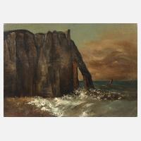 Gustave Courbet, d Ètretat111