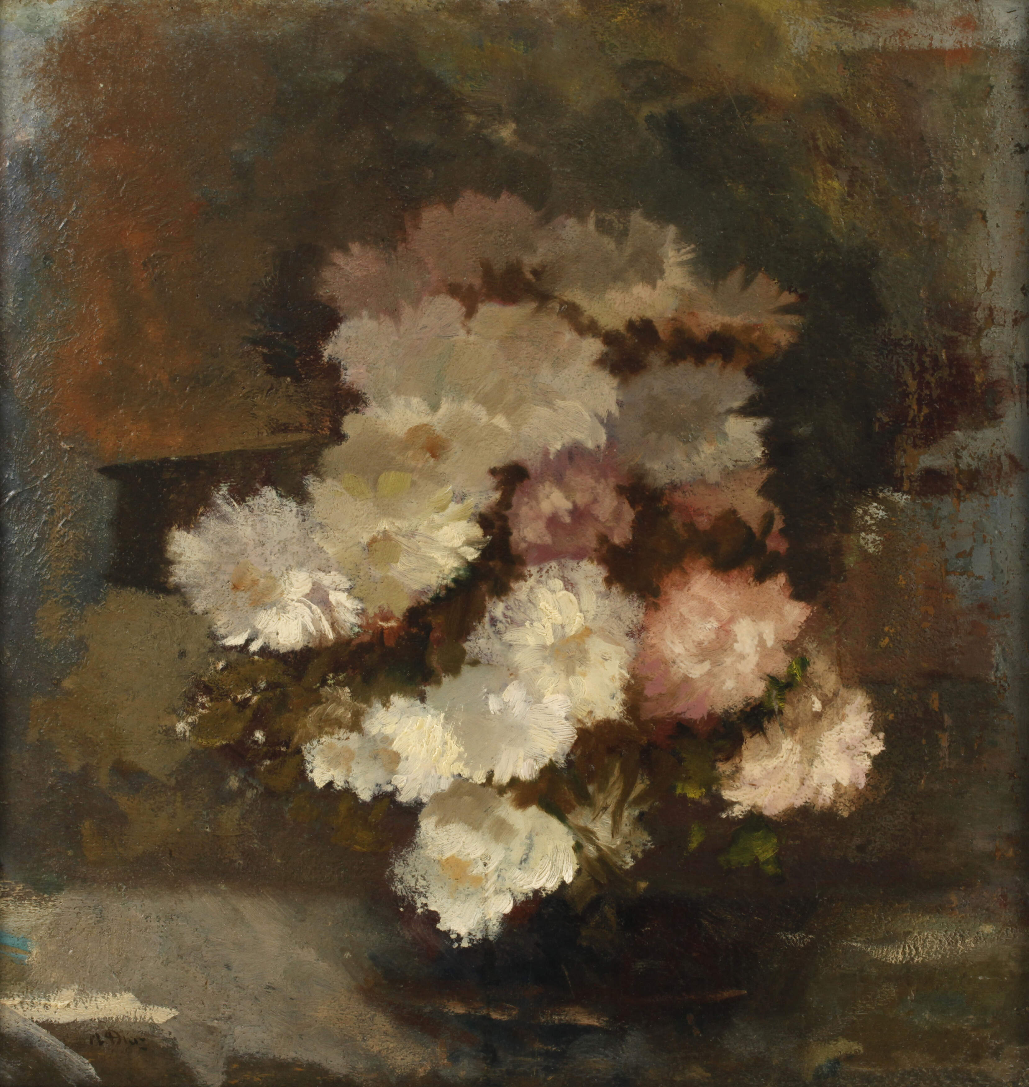 Narcisso Virgilio Díaz de la Peña, Blumenstillleben