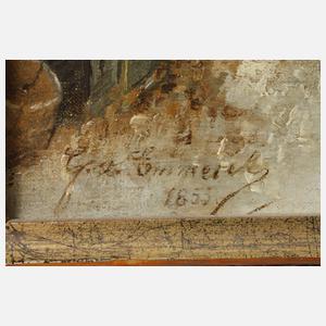 G. v. Emmerik, Holländische Winterlandschaft