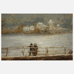 G. v. Emmerik, Holländische Winterlandschaft