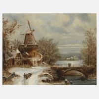 G. v. Emmerik, Holländische Winterlandschaft111