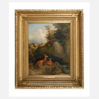 Friedrich Gauermann "Ricke und Rehkitz"111