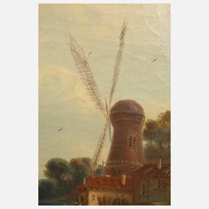 J. C. Gessnitzer, Niederländischer Hafen