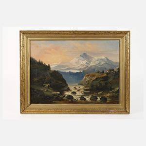 L. Haag, Hochgebirgslandschaft