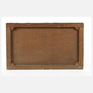 F. Heine, Mediterrane Seeuferlandschaft