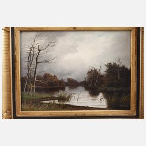 Oscar Herschend, "Sumpflandschaft"