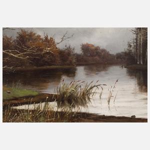 Oscar Herschend, "Sumpflandschaft"