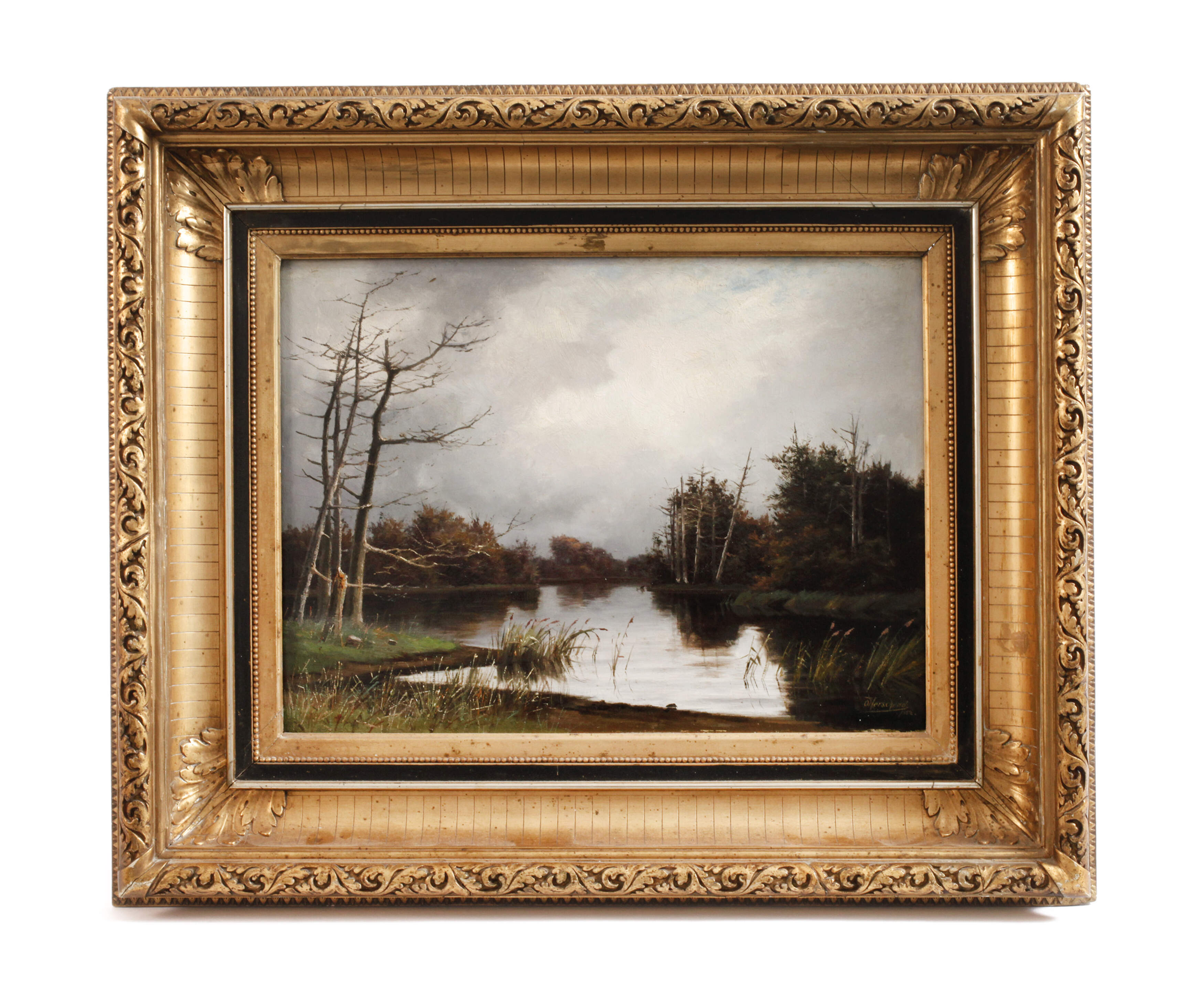 Oscar Herschend, "Sumpflandschaft"