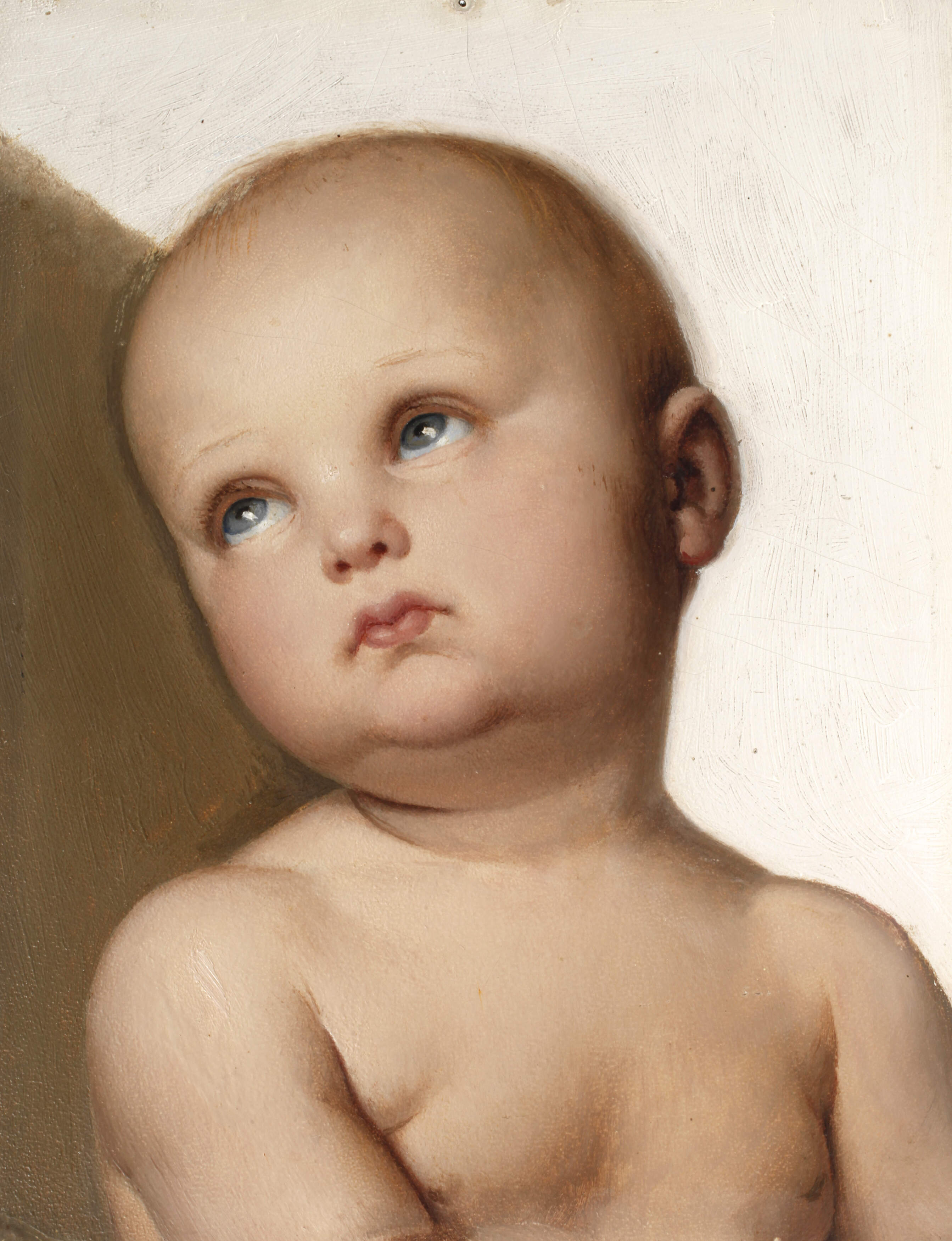 Ittenbach, attr., Studie zu "Madonna mit dem Buche"