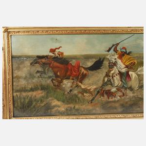 Max Kreitmaier, attr., Reitende Kosaken