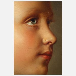 Krepp, Jungenportrait